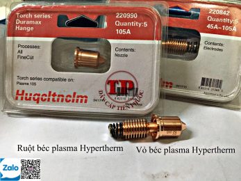 Ruột béc và vỏ béc plasma Hypertherm